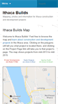 Mobile Screenshot of ithacabuilds.com